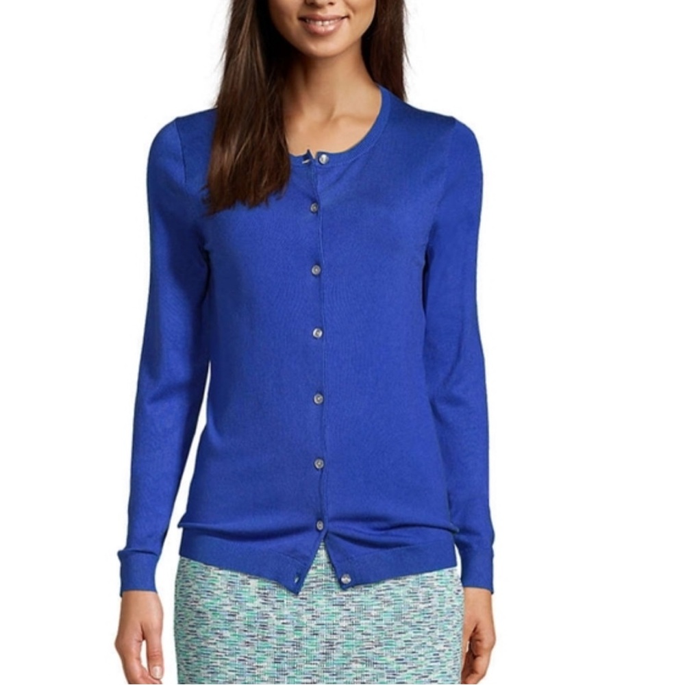 Karen Scott Royal Blue Knitwear